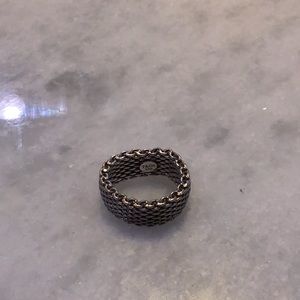 Tiffany Mesh Ring (discontinued!) #925 Size 7